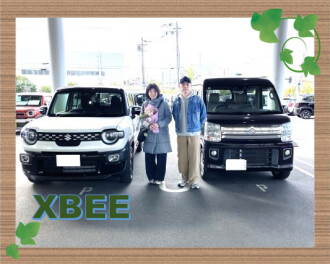 パンダカラーのクロスビー納車です